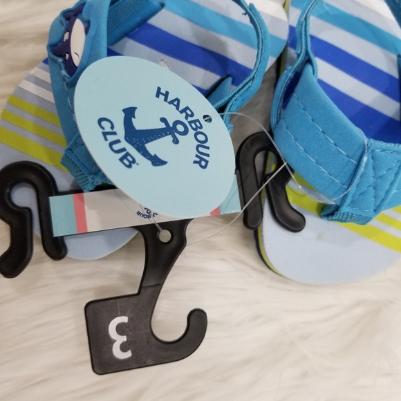 Harbor Club Blue Sandals for Baby. - Picture 4 of 6